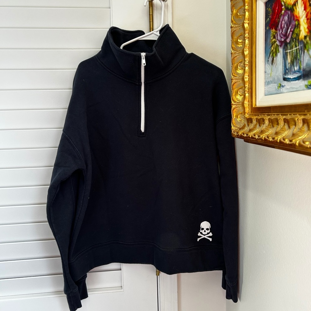 SoulCycle Connecticut Navy Pullover with Logo
